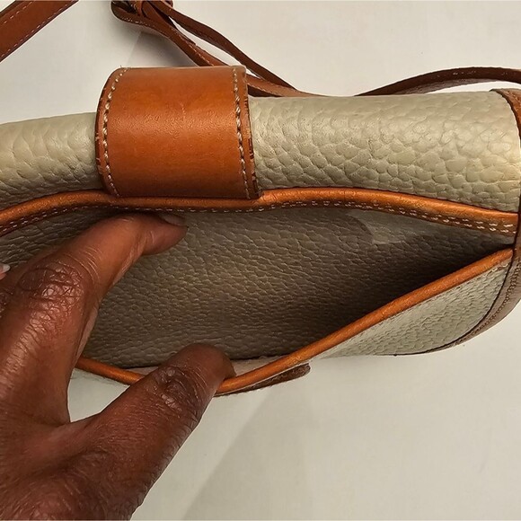 Dooney & Bourke Pebble All Equestrian Tack Leather CrossBody Bag - Picture 5 of 6